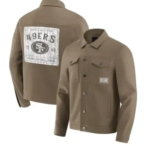 Darius Rucker San Francisco 49ers Tan Trucker Jacket