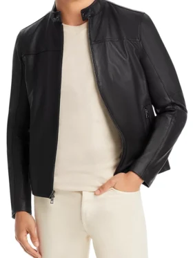 Days Of Our Lives Michael Roark Black Leather Jacket