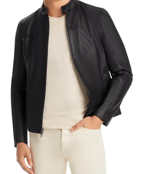 Days Of Our Lives Michael Roark Black Leather Jacket