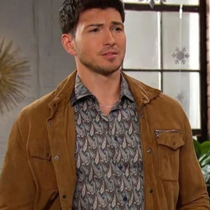Days Of Our Lives Robert Scott Wilson Suede Jacket