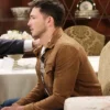 Days Of Our Lives Robert Scott Wilson Suede Jacket Front