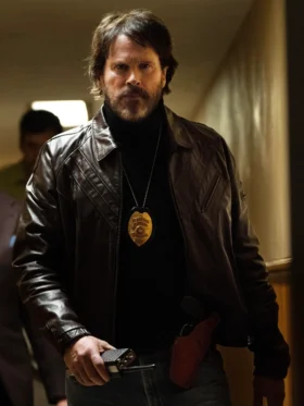 Dead Man's Wire Cary Elwes Leather Jacket Front