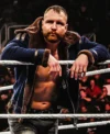 Dean Ambrose Blue Shearling Jacket Front