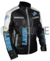 Detroit Lions Genuine Leather Jacket right