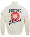 Detroit Pistons City Edition Chenille Satin Jacket