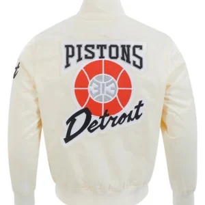 Detroit Pistons City Edition Chenille Satin Jacket
