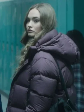 Dexter: New Blood Audrey Bishop Puffer Jacket Back Look