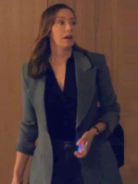 Doc S02 Molly Parker Grey Blazer Front