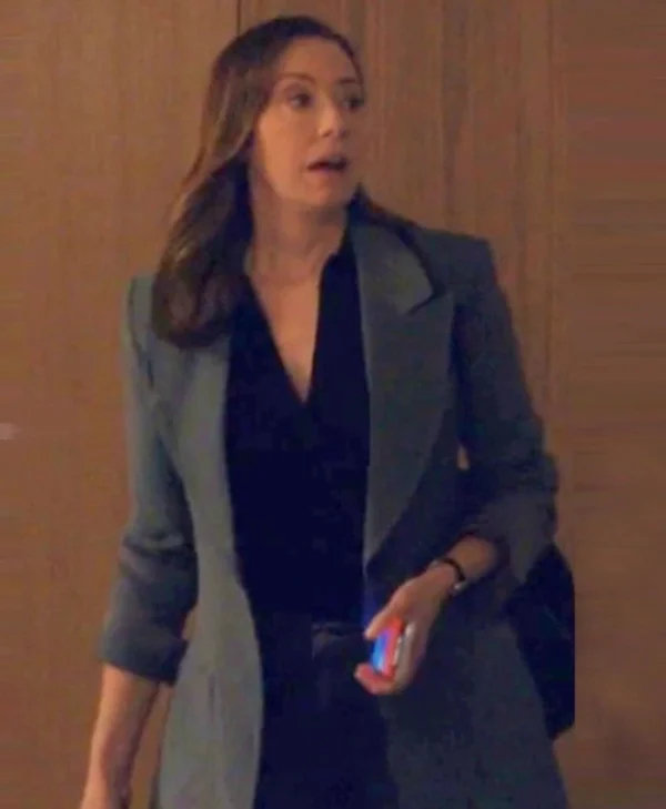 Doc S02 Molly Parker Grey Blazer Front