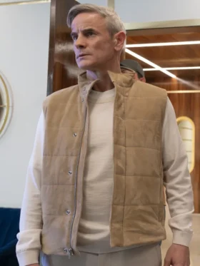 Doctor Odyssey S01 Ben Farrow Brown Vest