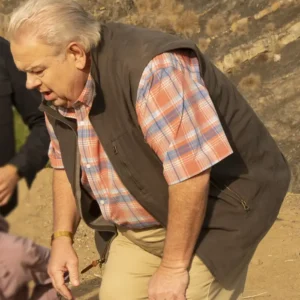 Doctor Odyssey S01 Jim O'Heir Brown Vest Back