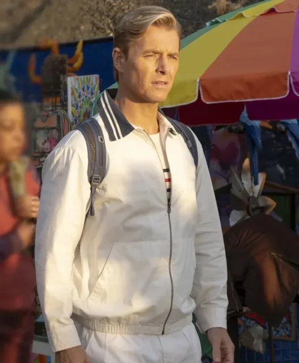 Doctor Odyssey S01 Rick Cosnett Cotton Jacket Front
