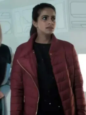Doctor Who Mandip Gill Puffer Jacket