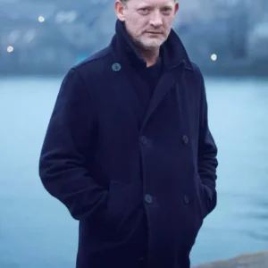 Douglas Henshall Shetland Peacoat
