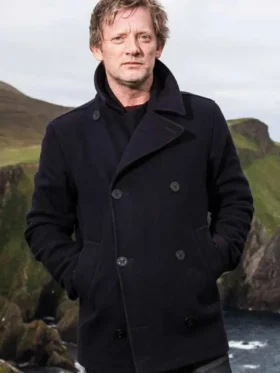 Douglas Henshall Shetland Peacoat