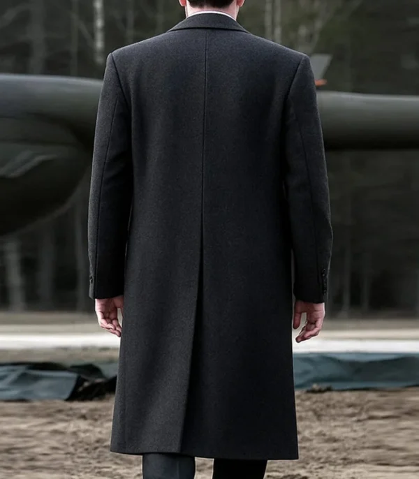 Down Cemetery Road S01 Darren Boyd Wool Coat