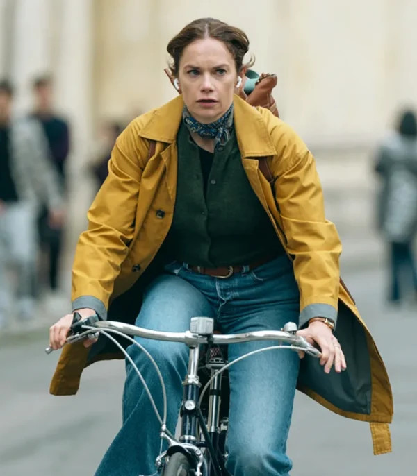 Down Cemetery Road S01 Ruth Wilson Coat