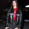 Dua Lipa Balenciaga Black Jacket Front