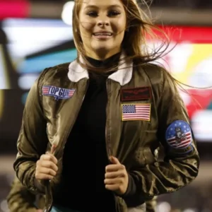 Eagles Cheerleaders Top Gun Jacket