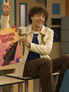 Electric Bloom S01 Lucas Jasper Off-White Cotton Jacket