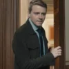 Ella McCay Jack Lowden Suede Jacket Side