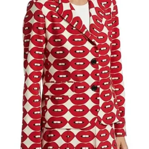 Elsbeth S03 Carrie Preston French Kissing Printed Blazer