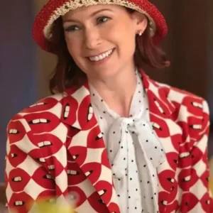 Elsbeth S03 Carrie Preston French Kissing Printed Blazer