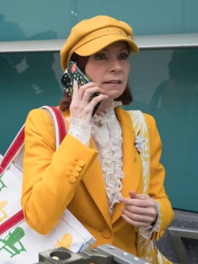 Elsbeth S03 Carrie Preston Yellow Blazer Side