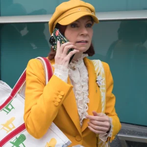 Elsbeth S03 Carrie Preston Yellow Blazer Side