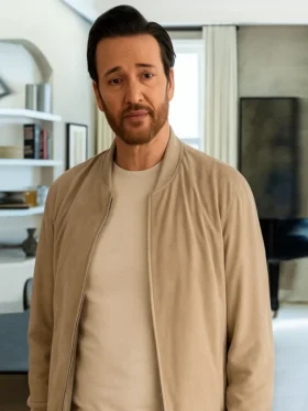 Elsbeth S03 Jason Butler Harner Bomber Jacket Front