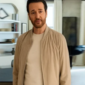 Elsbeth S03 Jason Butler Harner Bomber Jacket Front