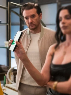 Elsbeth S03 Jason Butler Harner Bomber Jacket