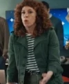 Elsbeth S03 Lindsay Nicole Chambers Green Jacket Front