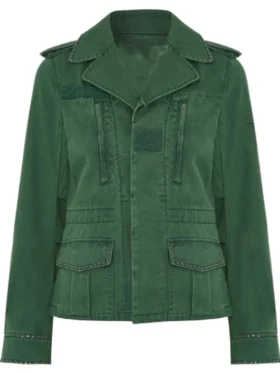 Elsbeth S03 Lindsay Nicole Chambers Green Jacket
