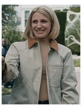 Elsbeth Season 03 Annaleigh Ashford Cotton Jacket