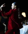 Emilia Perez Zoe Saldana Red Blazer