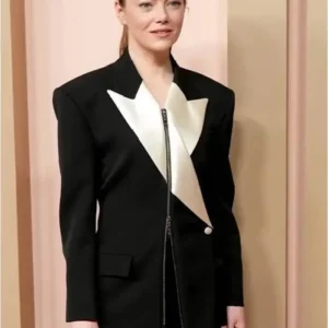 Get Emma Stone's Official Oscars Nominees Black Blazer Look