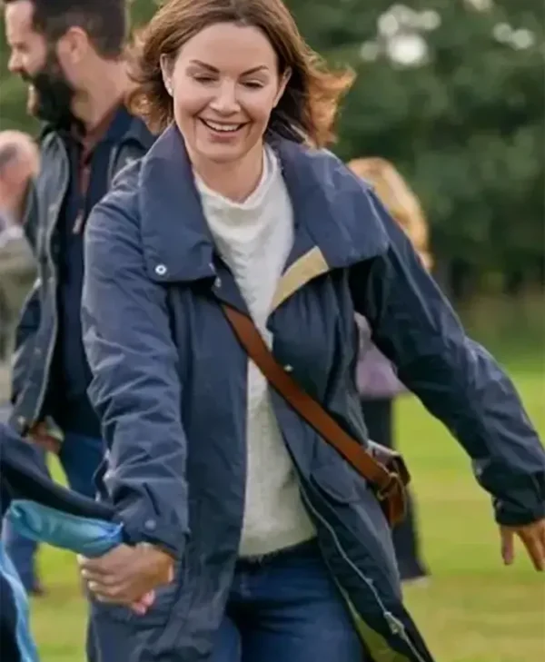 Erica Durance A Scottish Love Scheme Blue Coat