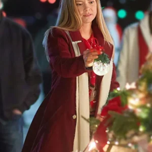 Everything Christmas 2023 Cindy Busby Wool Coat Front Look