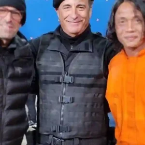 Expend4bles Andy Garcia Black Vest Front Look