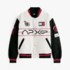 F1 Movie Racing Varsity Jacket Front