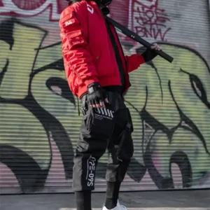 Fabric of the Universe XB-03 Red Bomber Jacket