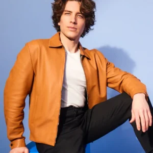 Fairyland Cody Fern Leather Jacket Front