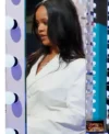 Fenty White Corset Blazer Dress