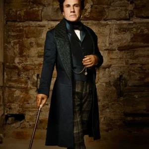 Frankenstein Christoph Waltz Black Trench Coat