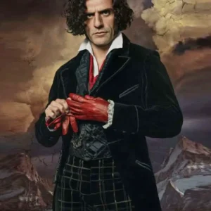 Frankenstein Oscar Isaac Black Velvet Coat