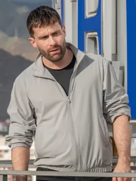 Frauds S01 Christian Cooke Grey Jacket Side