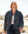 Frauds S01 Suranne Jones Denim Jacket Front