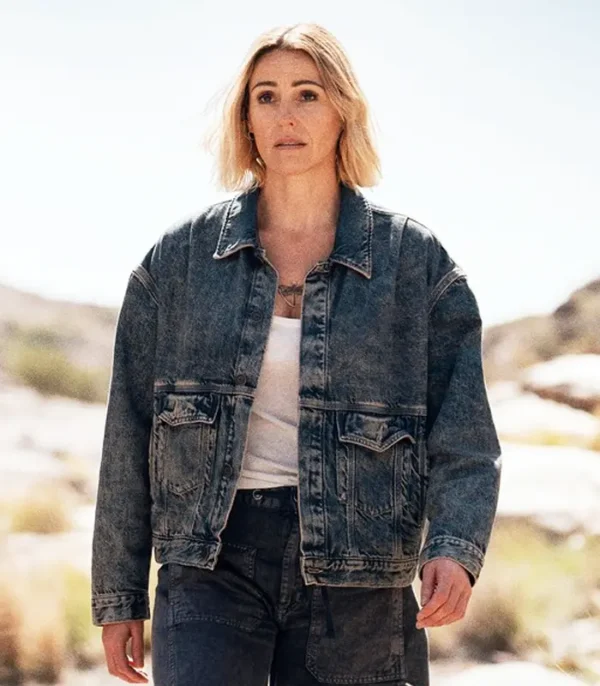 Frauds S01 Suranne Jones Denim Jacket Front
