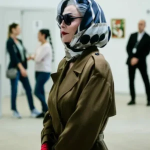 Frauds S01 Talisa Garcia Green Coat